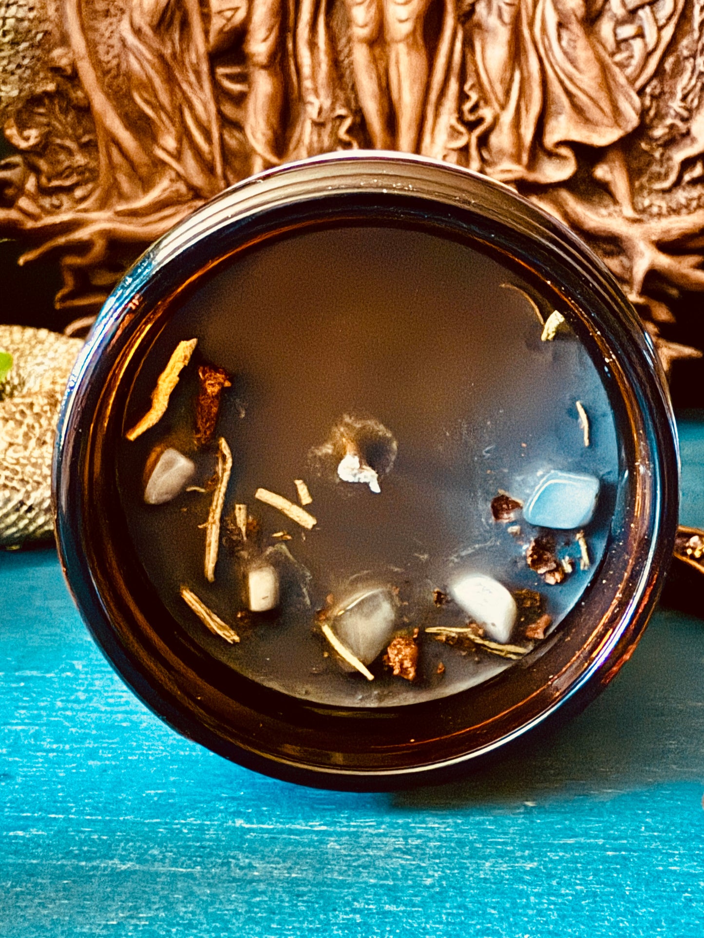 Flame and Fable: Illumination Spell Candle