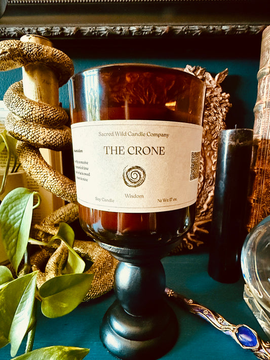 The Crone: Wisdom Spell Candle
