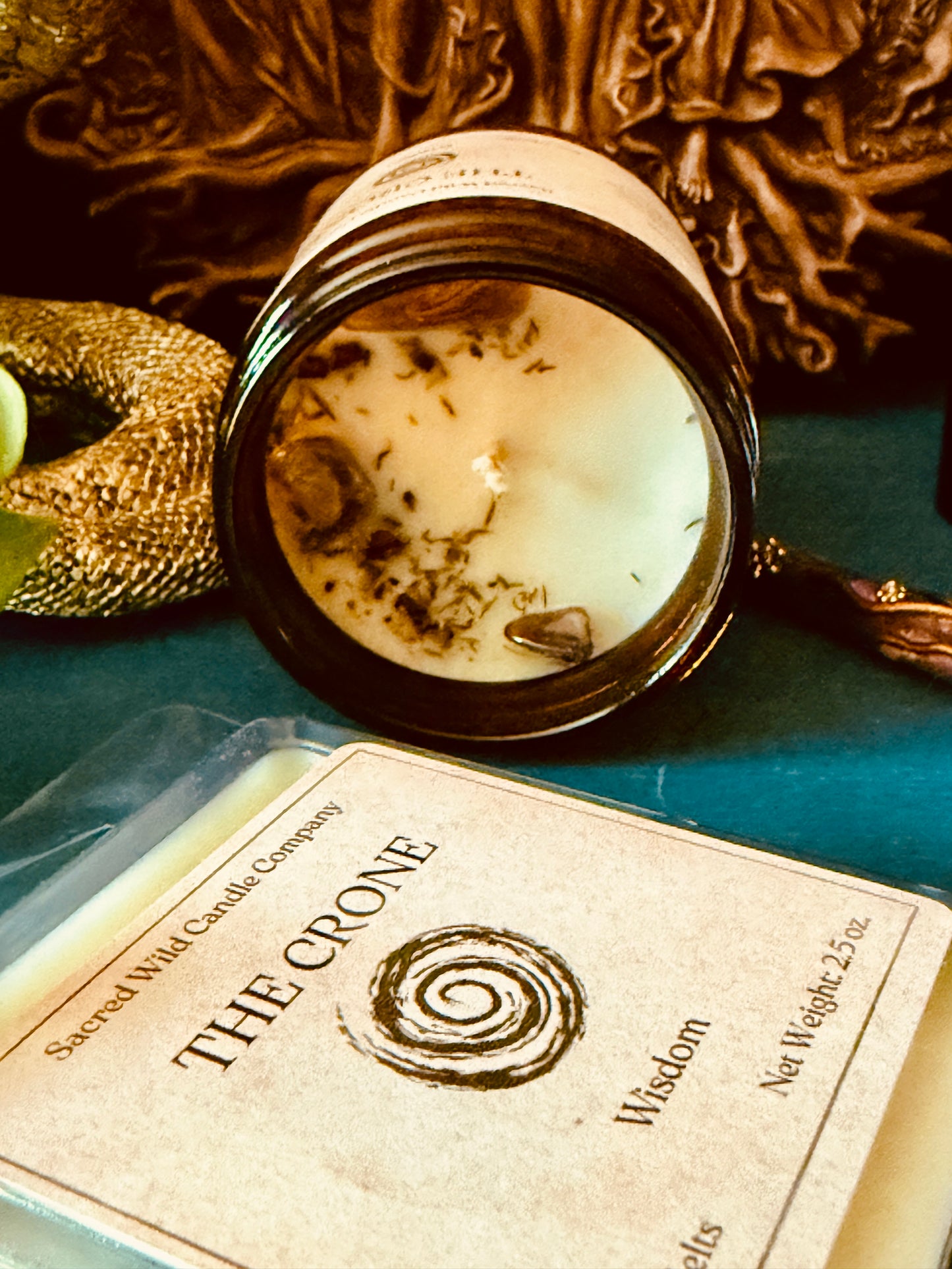 The Crone: Wisdom Spell Candle