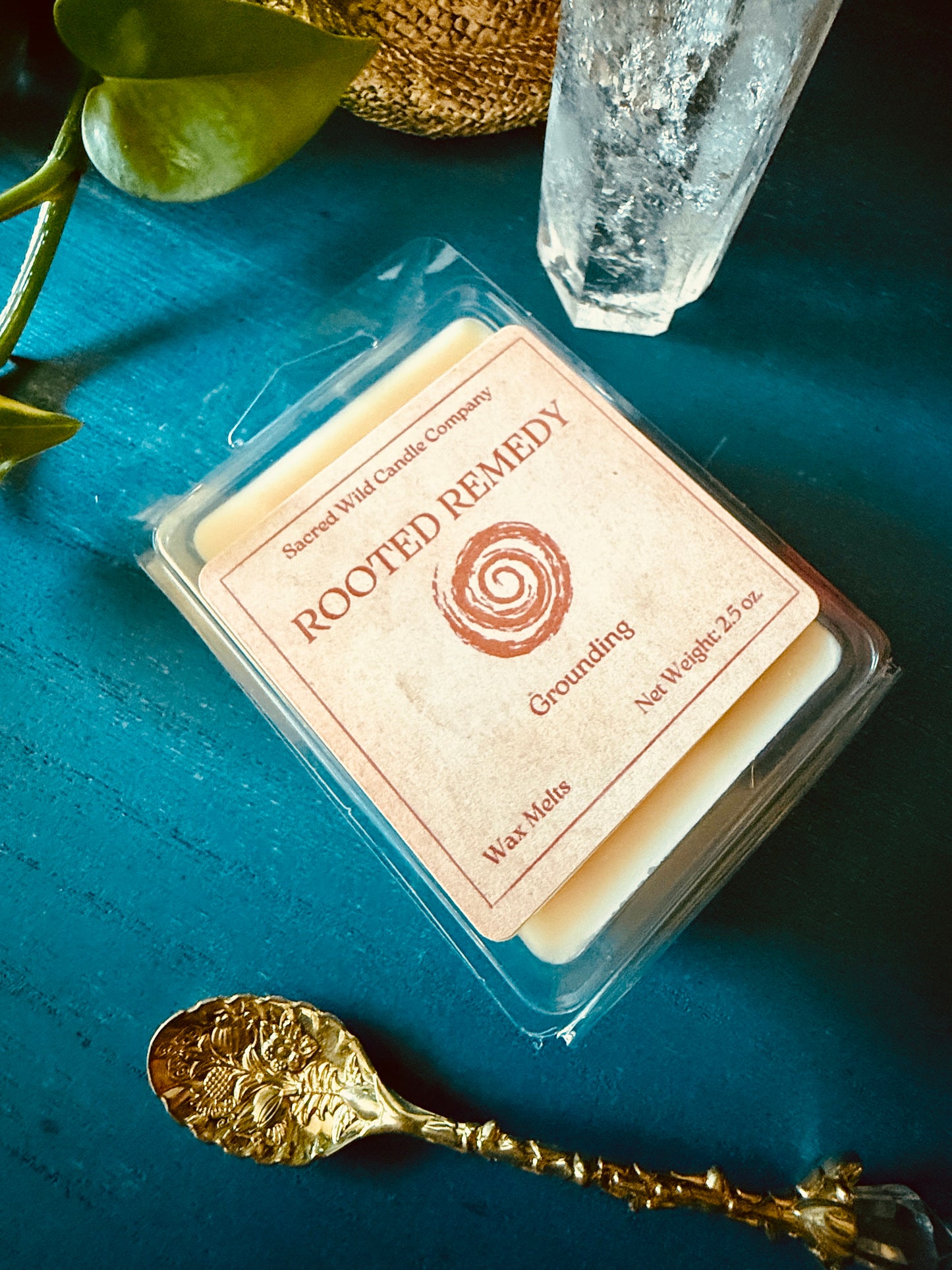 Rooted Remedy: Grounding Spell Candle