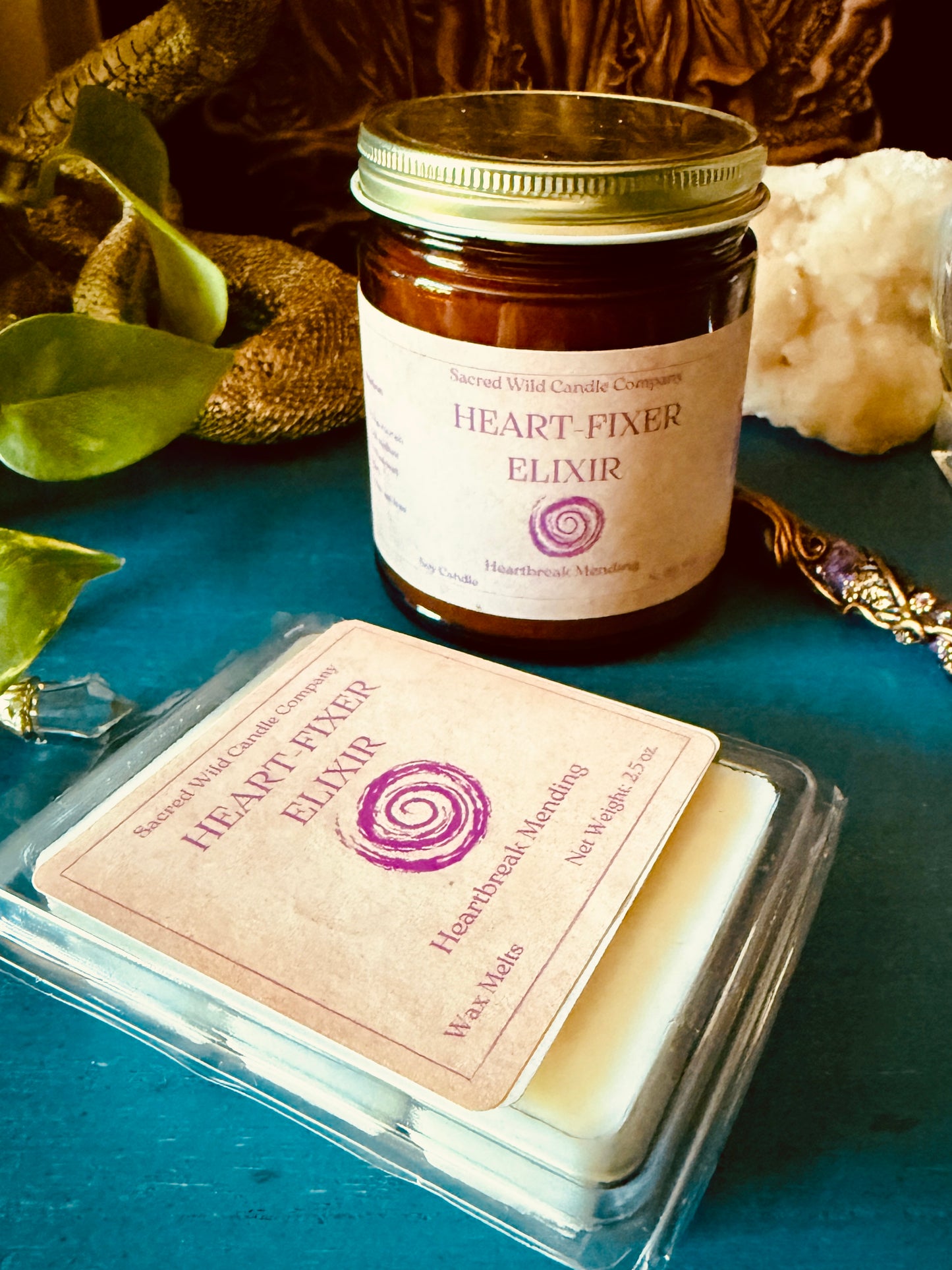 Heart-Fixer Elixir: Heartbreak Mending Spell Candle