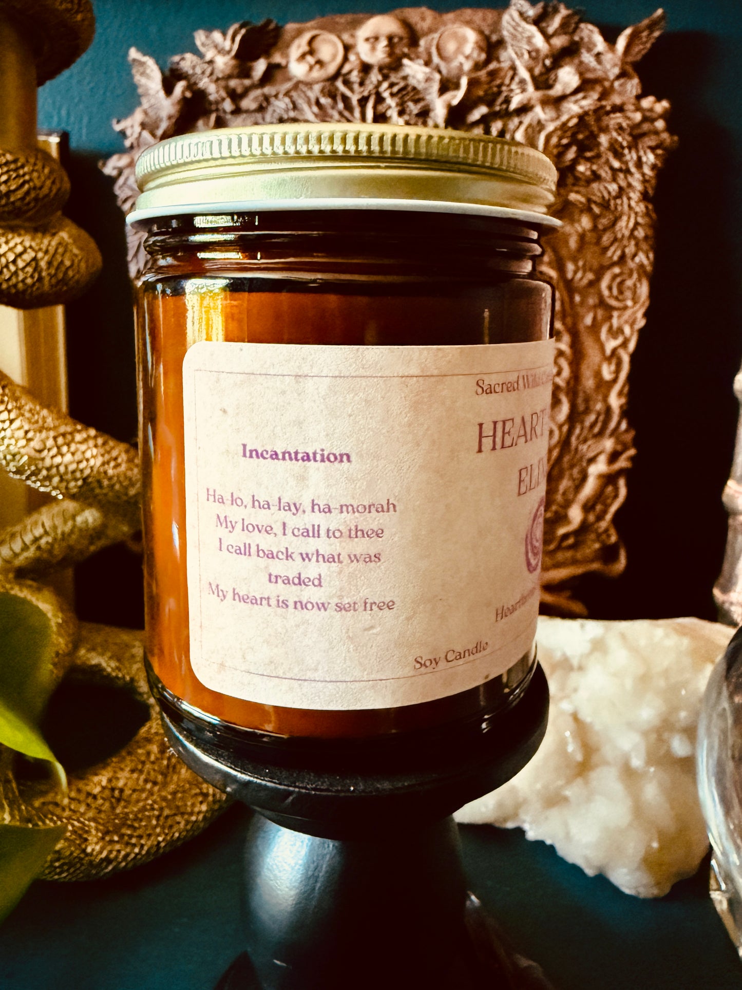Heart-Fixer Elixir: Heartbreak Mending Spell Candle
