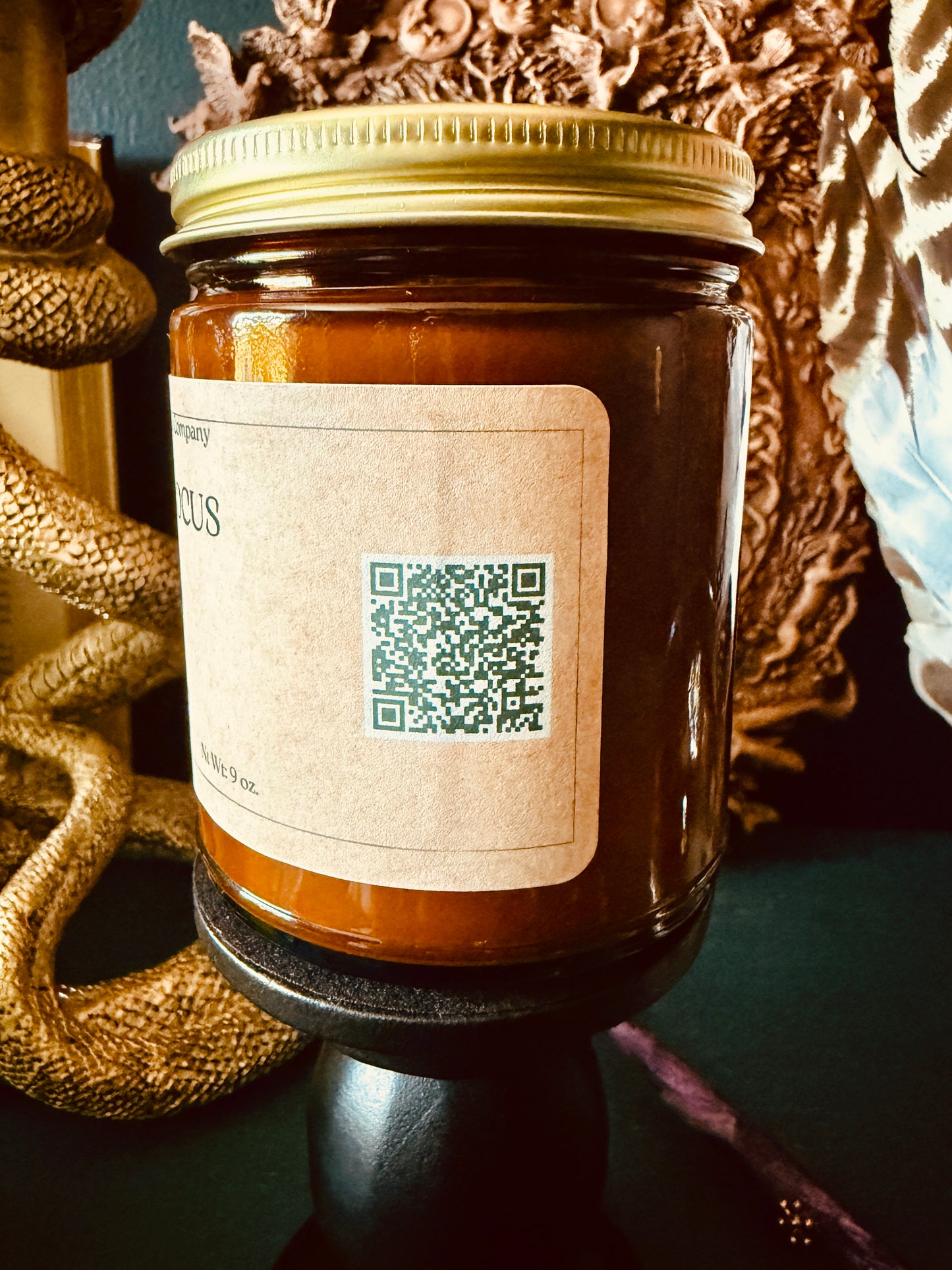 Focus Pocus: Focus and Productivity Spell Candle