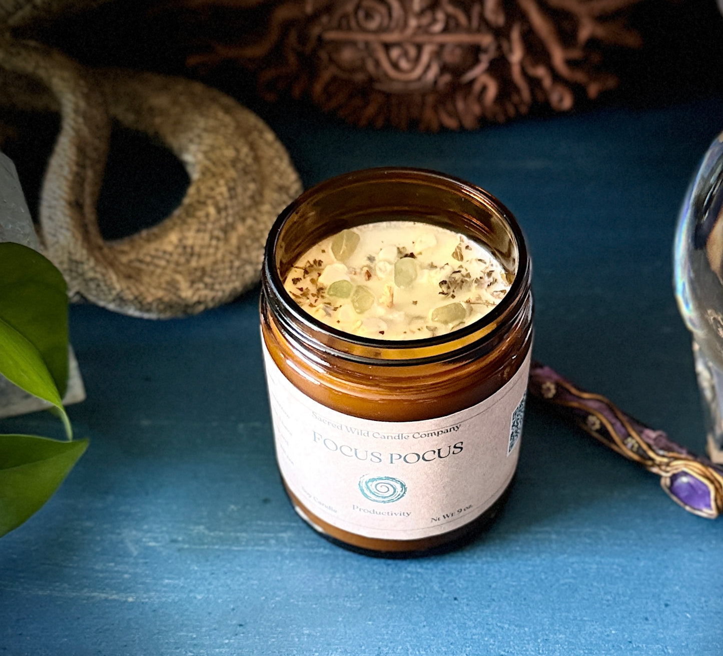Focus Pocus: Focus and Productivity Spell Candle