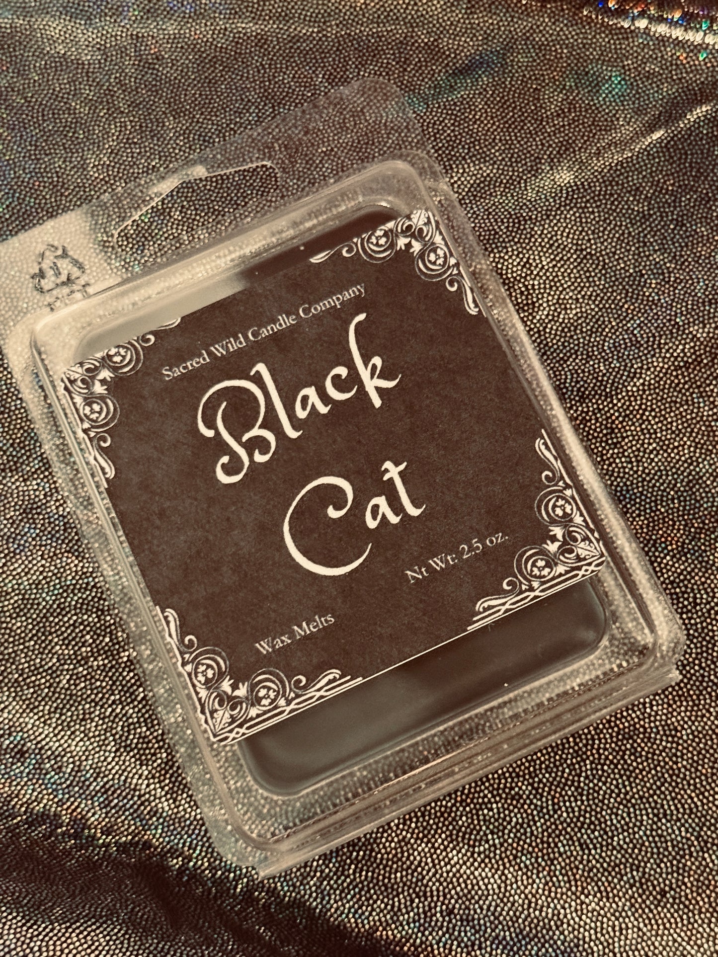 Black Cat Candle