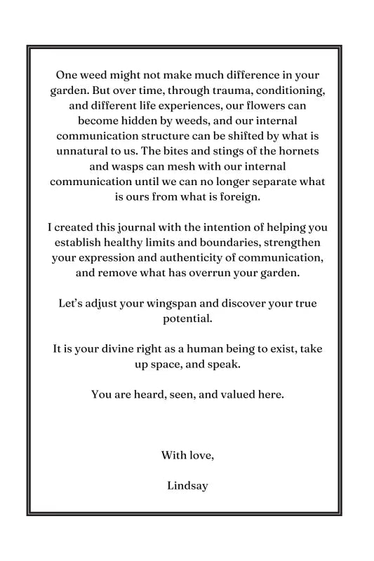 Bee Free: A Journal for Expressive Freedom - Journal